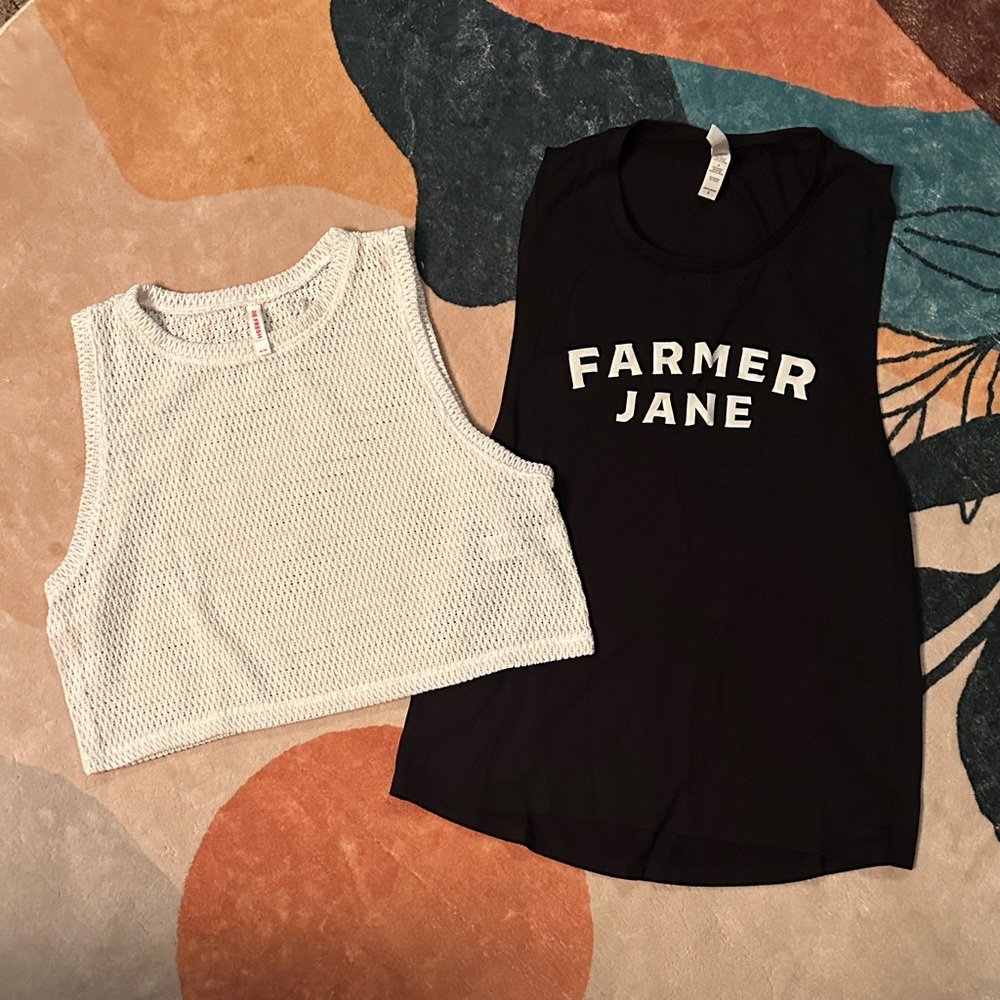 X 2 tanks. $10